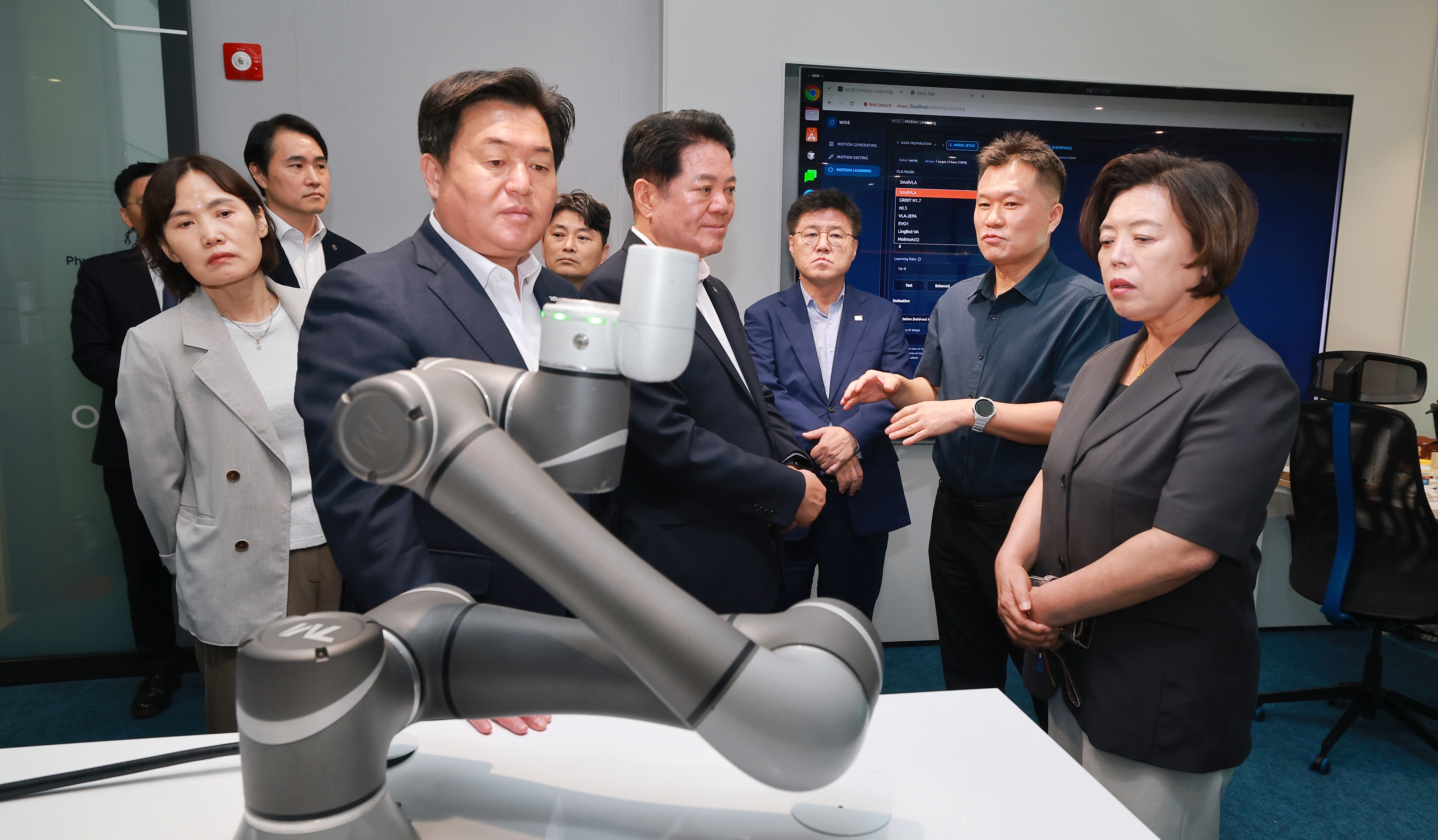 메가존클라우드 시설 현장 방문