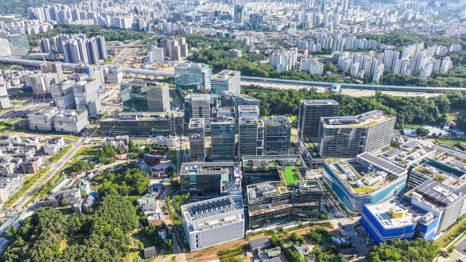 (관련사진)과천지식정보타운 전경