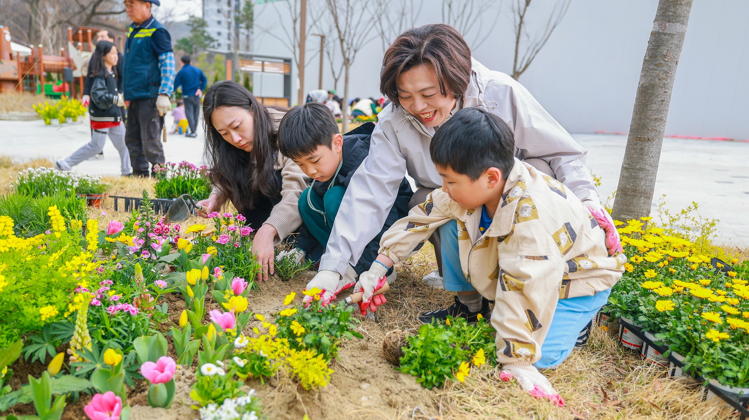과천시 시민참여 마을정원 조성사업 행사