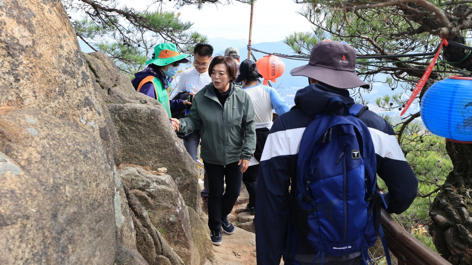 관악산 일대 현장 점검 모습