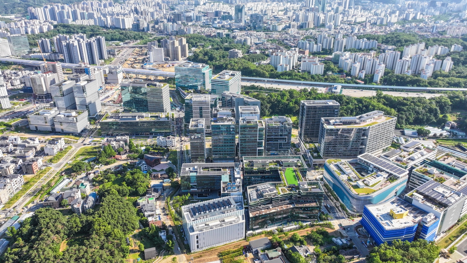과천지식정보타운 모습