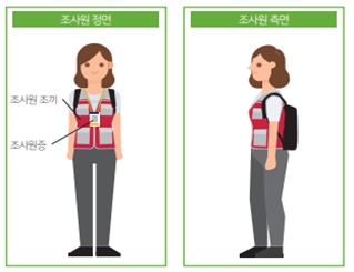 조사원 복장