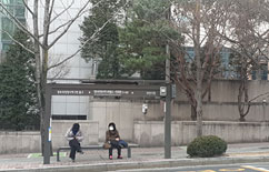 제이드자이(단지 방향) 버스정류장