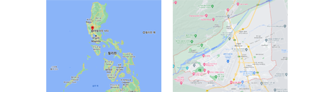필리핀 마발라캇시 위치 지도 사진